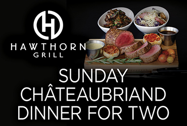 Châteaubriand Sunday Dinner Special for Two